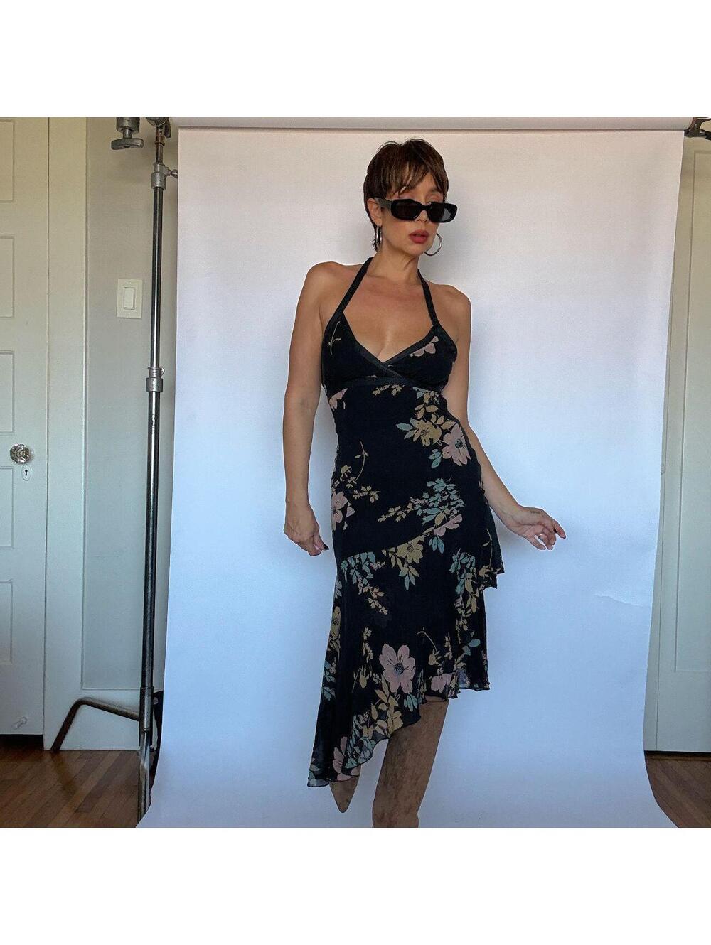 Y2k Silk Bebe Dress